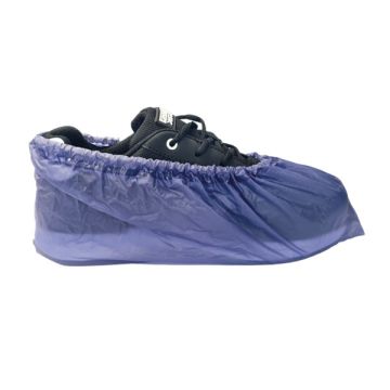 PSP Overschoen PVC Paars 130mu 38x16cm 100st