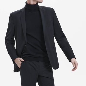 Sunwill 2015-2722 Men’s Traveller Blazer in Modern Fit - Zwart