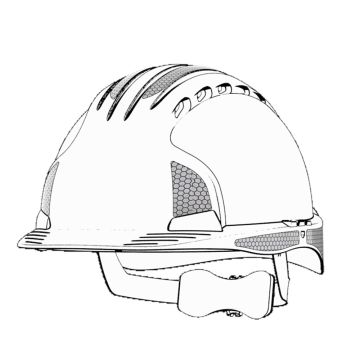 JSP AHV444-002-900 Stickers Zilver