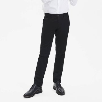 Sunwill 40317-4451 Chino in Fitted Fit - Zwart