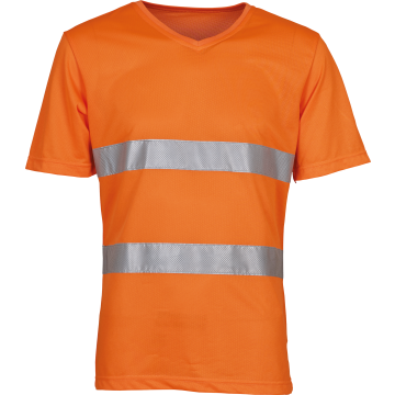 Yoko YHVJ910 Top Cool - Hi-Vis T-shirt V-hals
