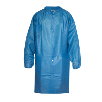 PSP Bezoekersjas PP Drukknoop Blauw