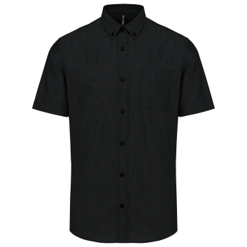 Kariban K535C Heren Oxford overhemd korte mouwen