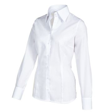 Giovanni Capraro 29300-10 Women's Blouse 55/45% Cotton/Polyester