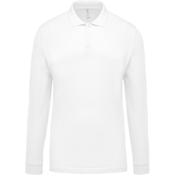 Kariban K256 Piqué-herenpolo lange mouwen