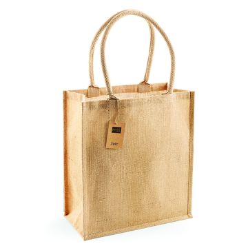 Westford Mill WM409 Jute Boutique Shopper