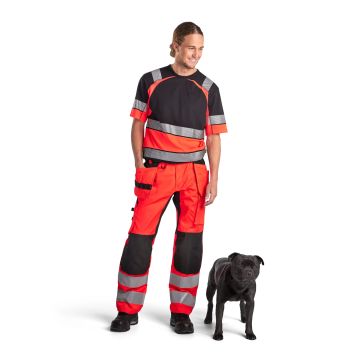 Blaklader 3552 Hooded Sweatshirt High Visibility