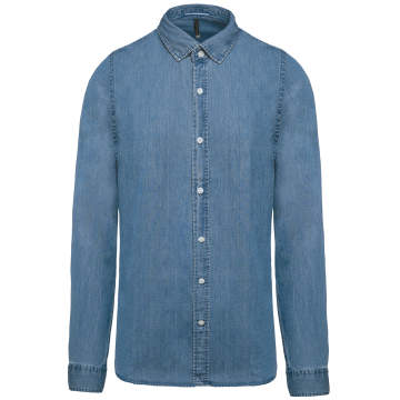 Kariban K512 Herenoverhemd Denim