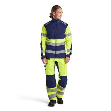 Blaklader 1552 High Vis Werkbroek met stretch - Geel