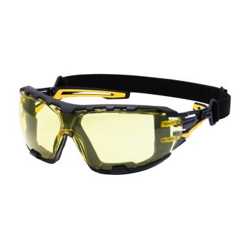 Portwest PR02 Antraciete Wraparound Plus Veiligheidsbril