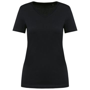 Kariban Premium PK305 Supima® dames-T-shirt V-hals korte mouwen