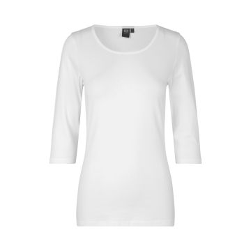 ID 0597 Stretch T-shirt | ¾ mouw | dames