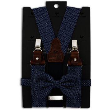 Sir Redman SR20183 ( SRCOMBI20183B ) bretels combi pack Talented Tailor dark blue