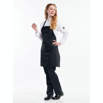 Basix 536 Bib Apron Black