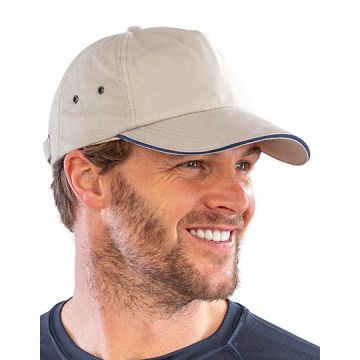 Result Headwear RH72 Printers Plush Cotton 5 Panel Cap
