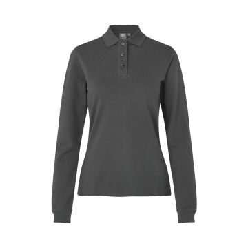 ID 0545 Poloshirt met lange mouw | stretch | dames