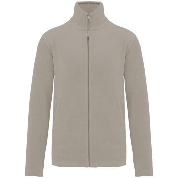 Kariban K911 Microfleece met rits heren - Grijs