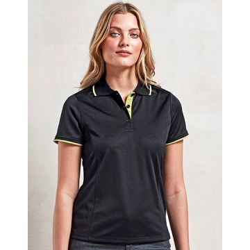 Premier Workwear PW619 Women´s Contrast Coolchecker® Polo