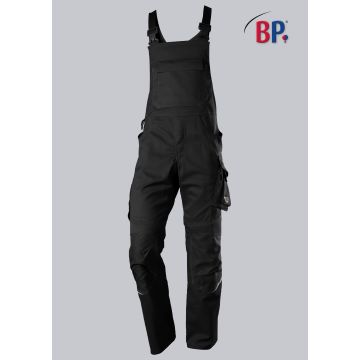 BP 1979-570-0032 Lichte Tuinbroek met kniezakken - Zwart