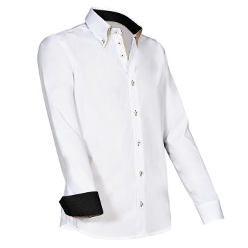 Giovanni Capraro 922-10 Men's Shirt 55/45% Cotton/Polyester