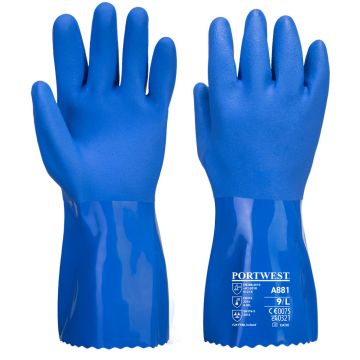 Portwest A881 Marine Ultra PVC Chemical Gauntlet