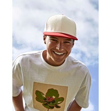 Beechfield CB662 Contrast Flat Peak 6 Panel Cap