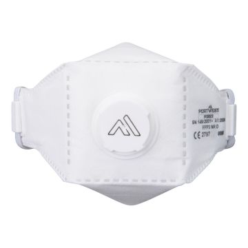 Portwest P393 EAGLE PRO FFP3 Dolomite Gevouwen Masker (pk 10)