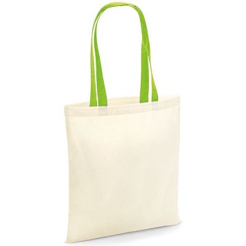 Westford Mill WM101C Bag for Life - Contrast Handles