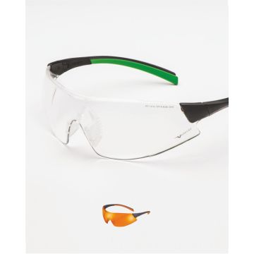 Univet v.bril 546.03.45.00 zwart/groen