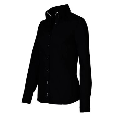 Giovanni Capraro 29314-10 Women's Blouse 55/45% Cotton/Polyester