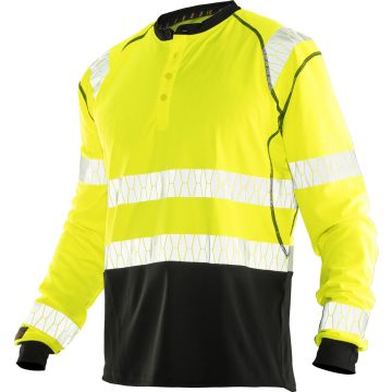 Jobman 65559868 5598 Hi-Vis Long Sleeve T-shirt UV-Pro