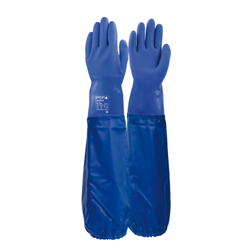 PSP 40-466 Chemical PVC Blue Werkhandschoen