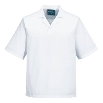 Portwest 2209 Baker's No Pocket Short Sleeve Shirt