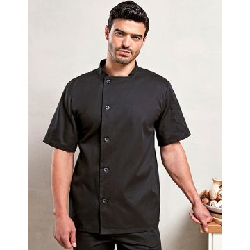 Premier Workwear PW900 Essential Short Sleeve Chef´s Jacket
