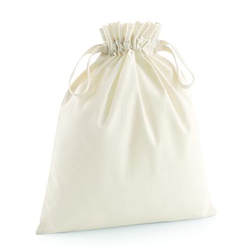 Westford Mill WM118 Organic Cotton Draw Cord Bag