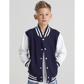 Just Hoods JH043K Kids´ Varsity Jacket