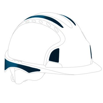 JSP AHV391-000-500 Stickers Blauw