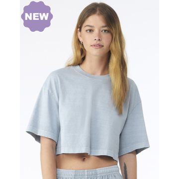 Bella BL6882GD Women´s Heavyweight Washed Cropped Tee
