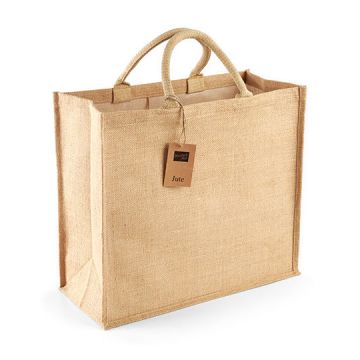 Westford Mill WM408 Jute Jumbo Shopper
