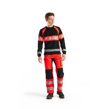 Blaklader 3510 Long Sleeve T-Shirt High Vis