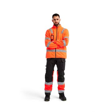 Blaklader 4833 Fleece Jacket High Vis