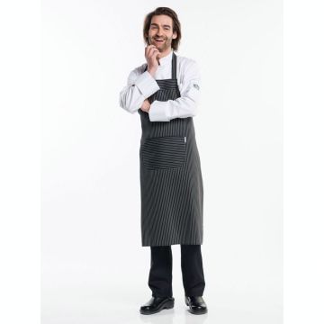 Chaud Devant 525 Bib Apron Black Line