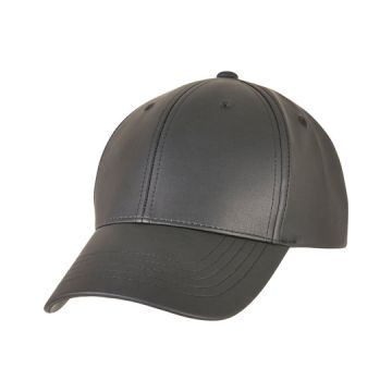FLEXFIT FX6245AL Synthetic Leather Alpha Shape Dad Cap