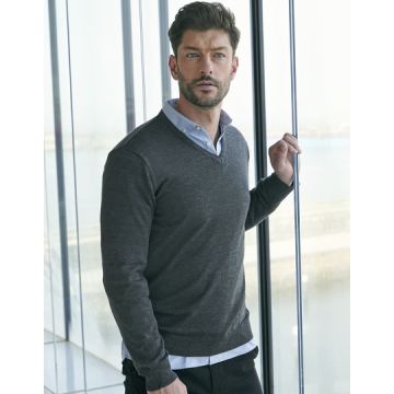 Henbury W720 Men´s Lightweight V-Neck Jumper