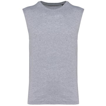 Kariban K3022ICAX Mouwloos heren T-shirt Bio 150 IC Oxford Grey 3XL