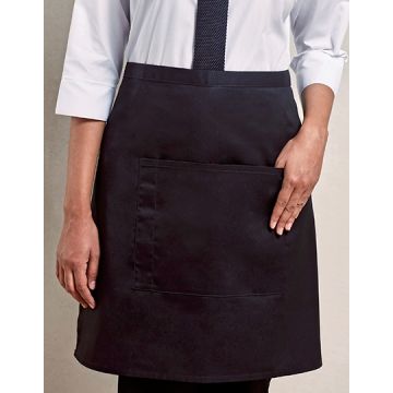 Premier Workwear PW141 Colours Mid Length Apron with Pocket