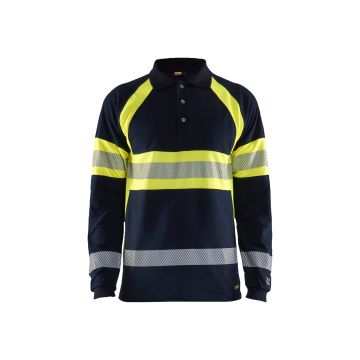 Blaklader 3438 Multi-Norm Piqué Polo Long Sleeve