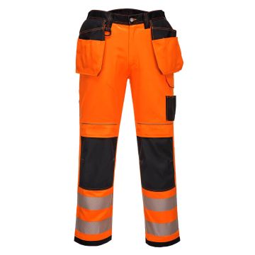 Portwest PW306 PW3 Hi-Vis Stretch Broek met Holsterzakken