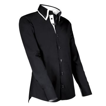 Giovanni Capraro 904-20 Men's Shirt 55/45% Cotton/Polyester