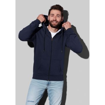 Stedman Men's Hooded Zip Sweater STE5610